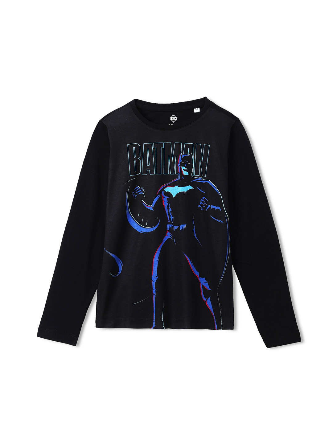 Wear Your Mind Boys Batman Character Printed Regular Fit T-shirt