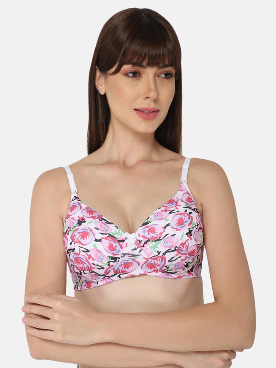 Buy Intimacy LINGERIE Floral Printed Medium Coverage Cotton Everyday Bra  With All Day Comfort - Bra for Women 26591090
