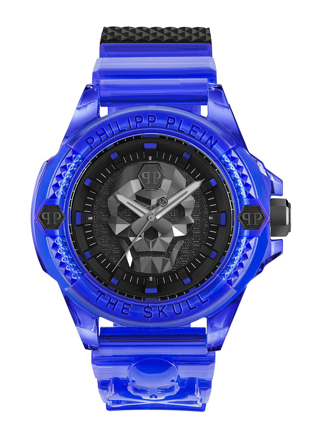 PHILIPP PLEIN Men Water Resistance Stainless Steel Analogue & Digital Watch PWWAA0323