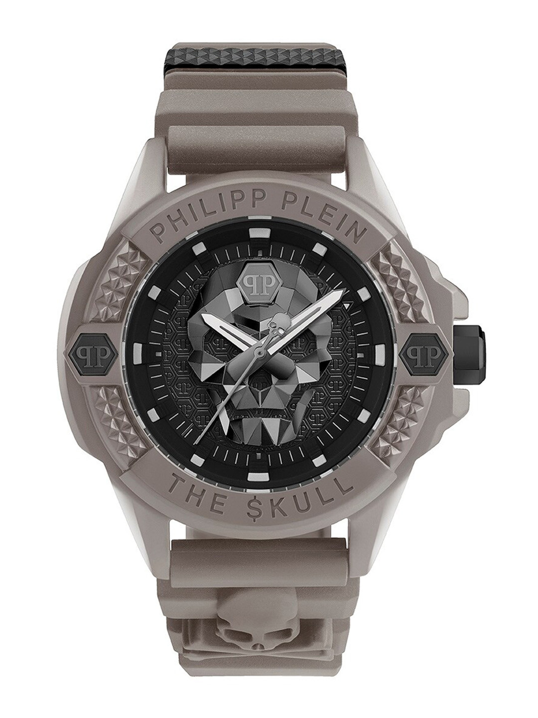PHILIPP PLEIN Men Textured Dial & Straps Analogue Watch PWUBA0323