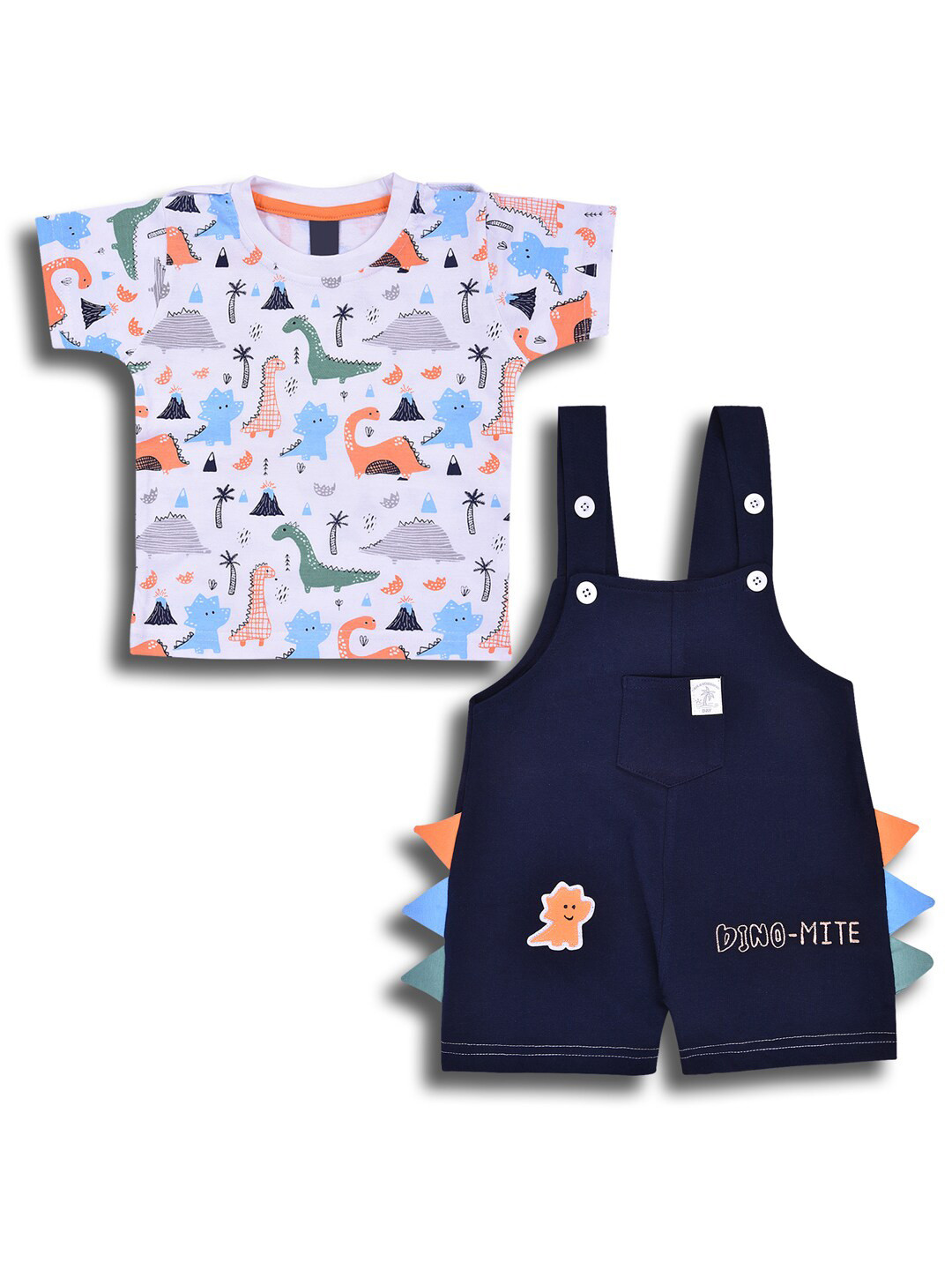 Wish Karo Boys Conversational Printed T-Shirt With Shorts