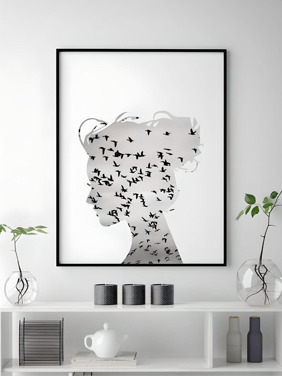 THE HANDMADE FLAIR Canvas Wall Rectangle Paintings Wall Art - 21 x 30In