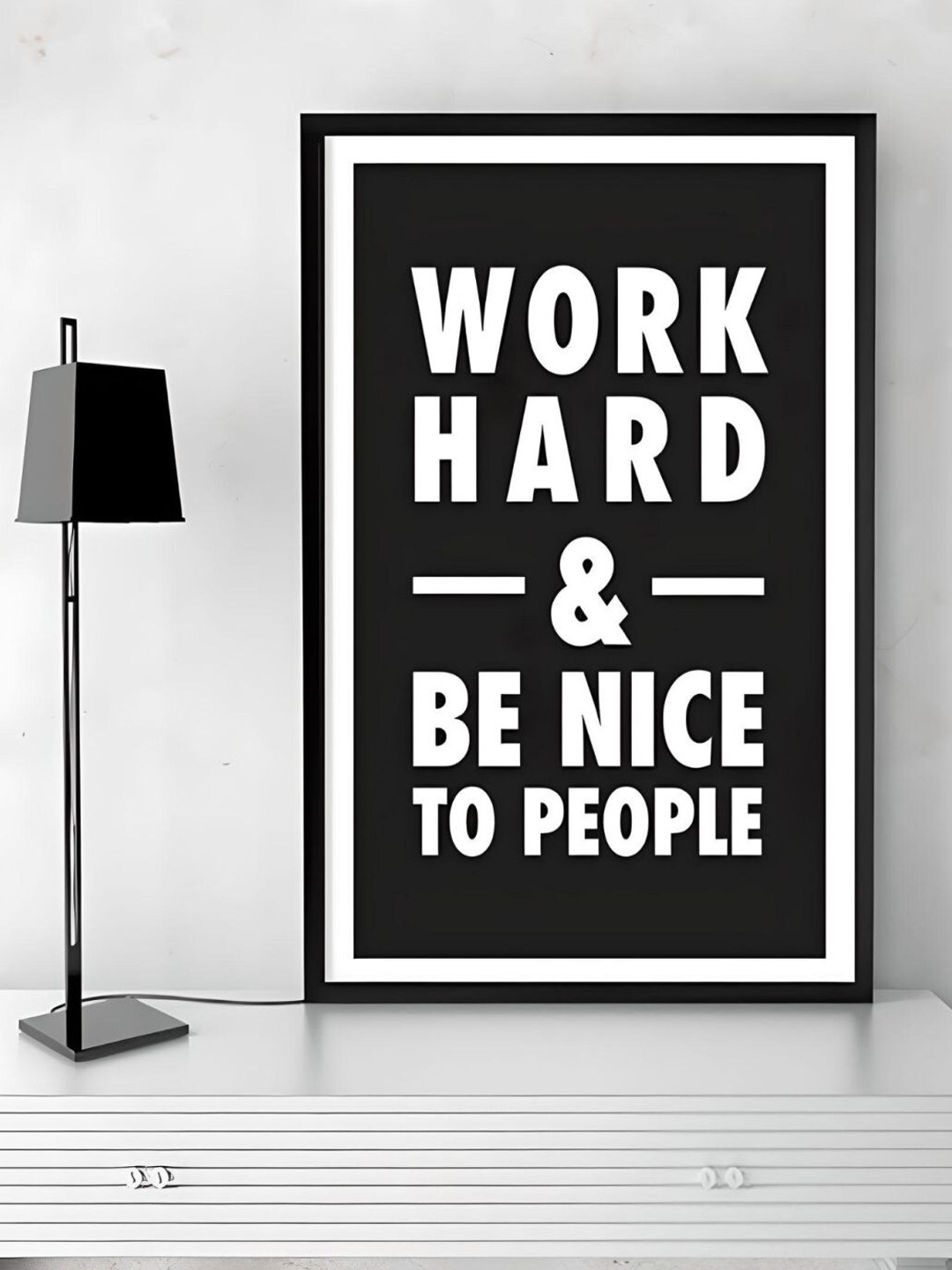 THE HANDMADE FLAIR People Quotation Canvas Wall Rectangle Paintings Wall Art - 30 x 24 In