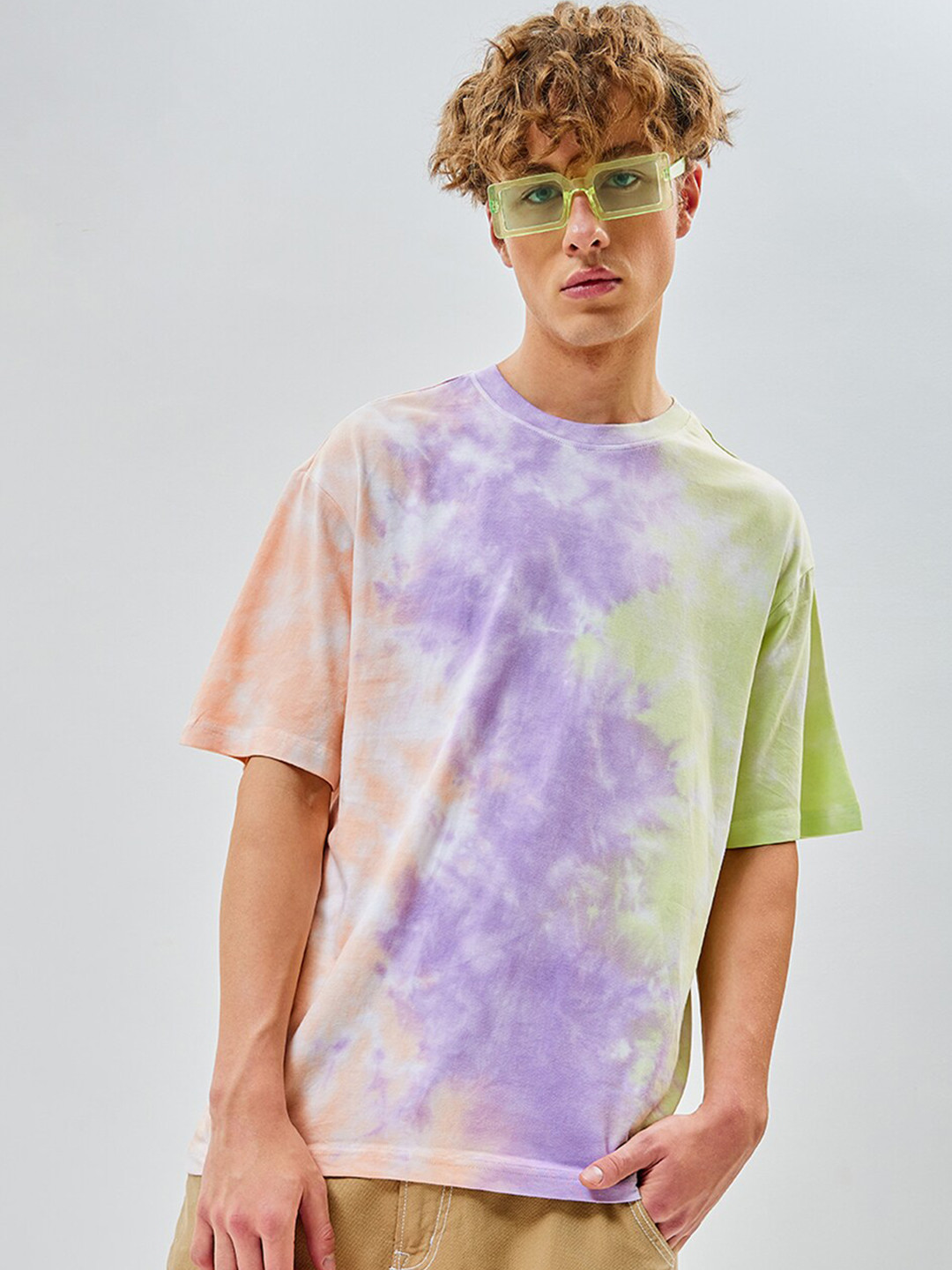 Bewakoof Tie & Dye Oversized T-shirt