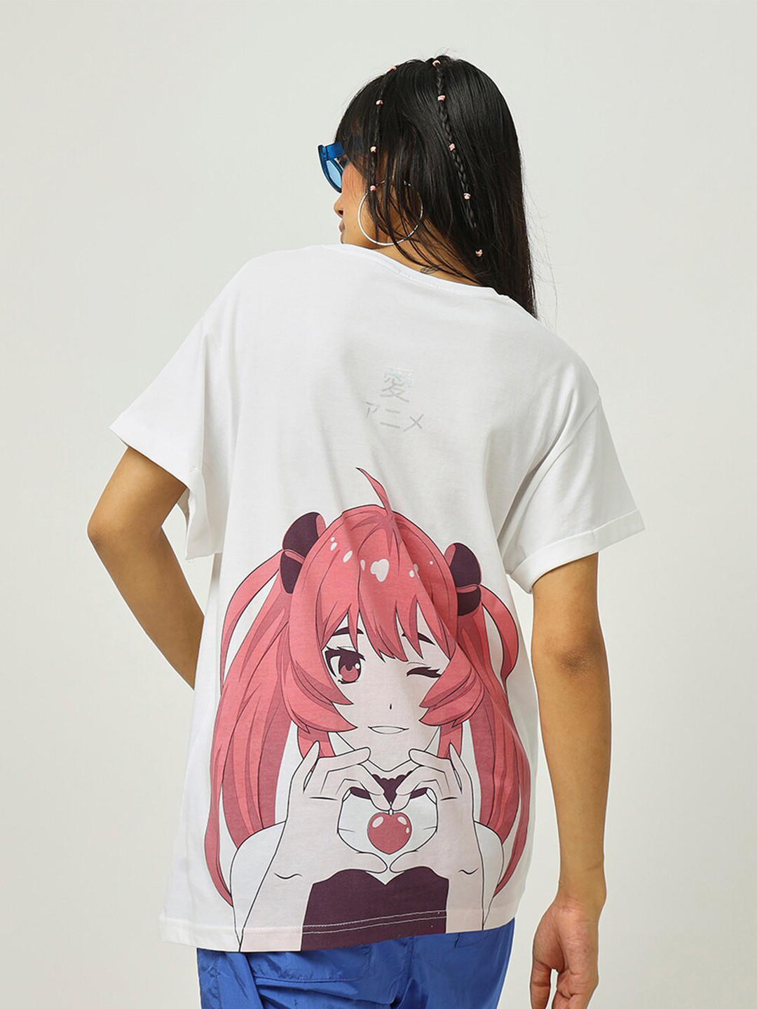Bewakoof Graphic Anime Printed T-shirt