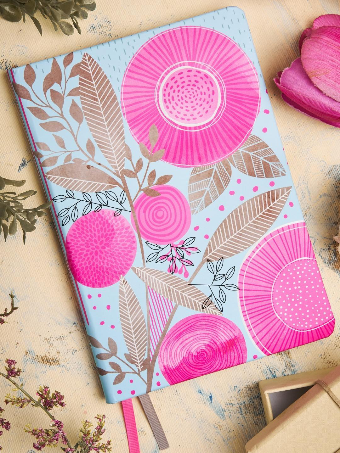 Doodle A5 Hard Bound Soft Foam Padded Paper Notebook