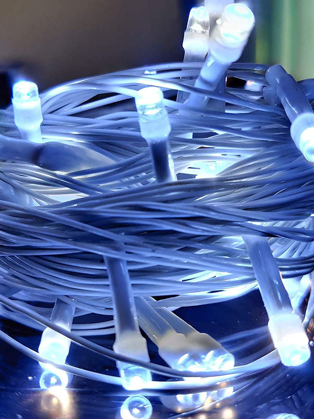 Ascension 10m Warm Yellow More than 360 LEDs Rice Shape String Lights