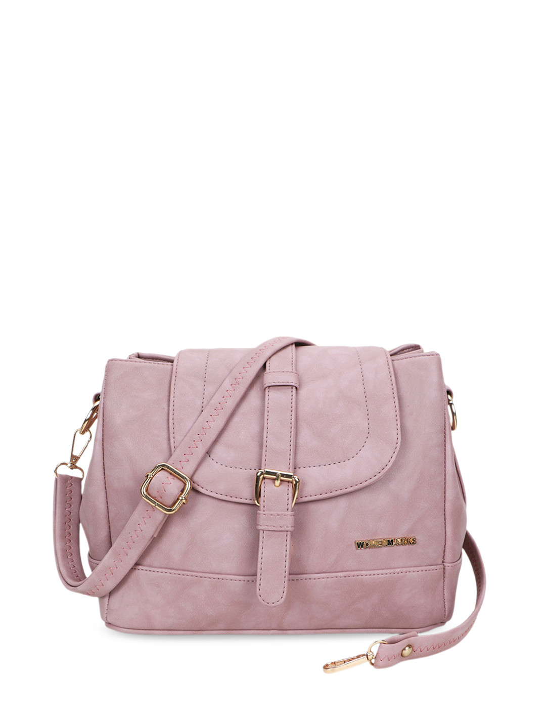 WOMEN MARKS Textured Structured Sling Bag