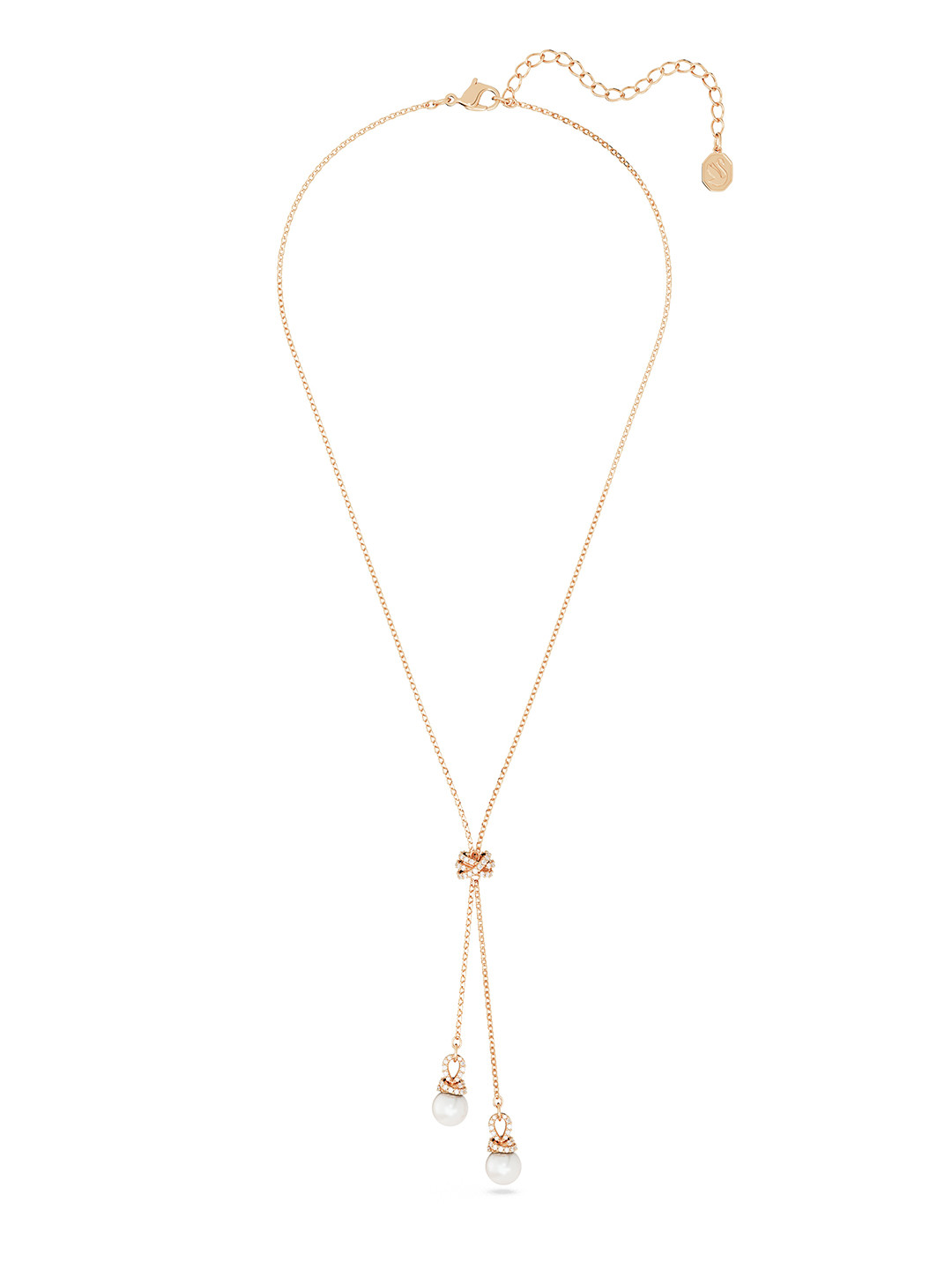 SWAROVSKI Mp Originally Rose Gold-Plated Crystals-Studded Necklace