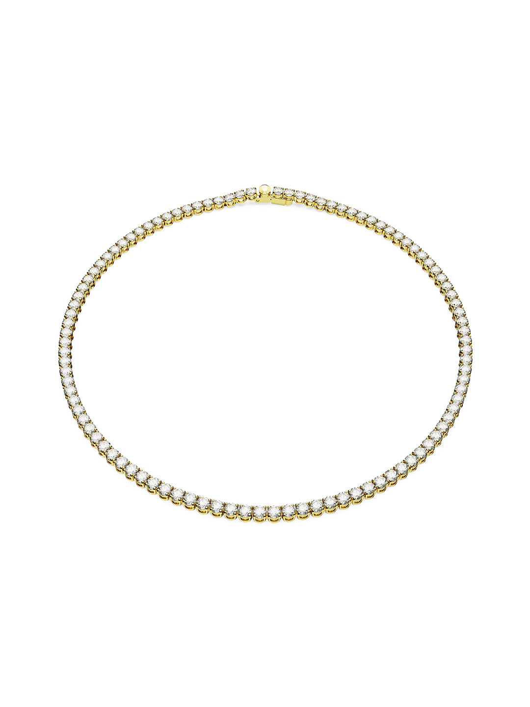 SWAROVSKI Gold-Plated Crystals Studded Necklace