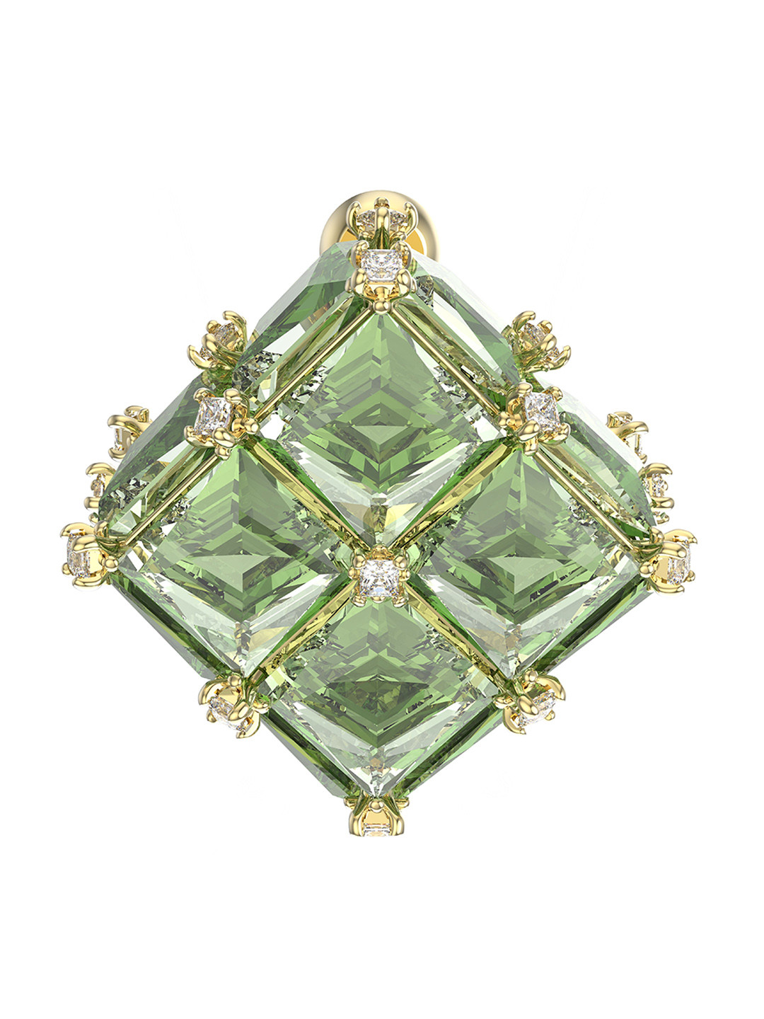 SWAROVSKI Green Contemporary Studs Earrings