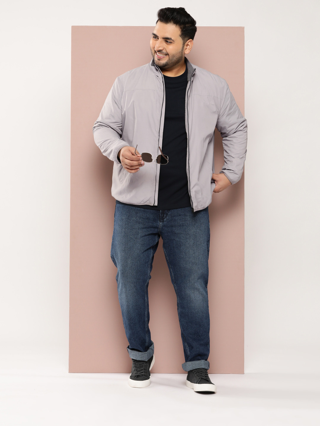 Sztori Men Plus Size Outdoor Sporty Jacket