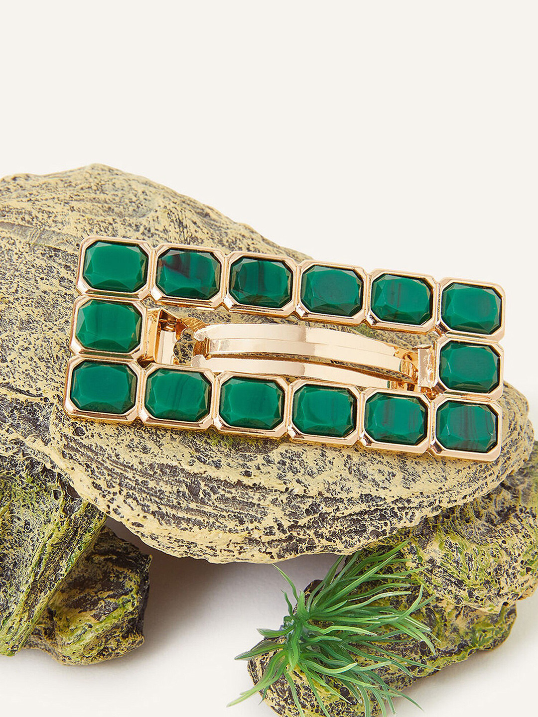 Accessorize Women Stone Studded French Barrette