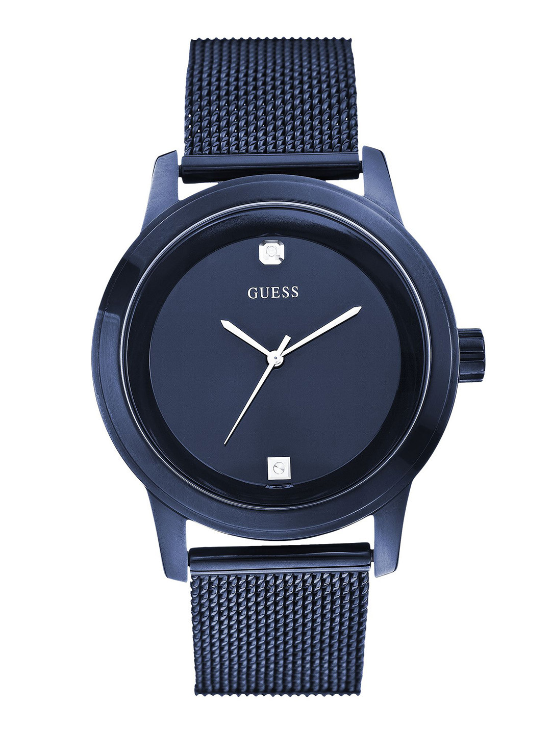 GUESS Men Stainless Steel Bracelet Style Straps Analogue Watch U0297G2M