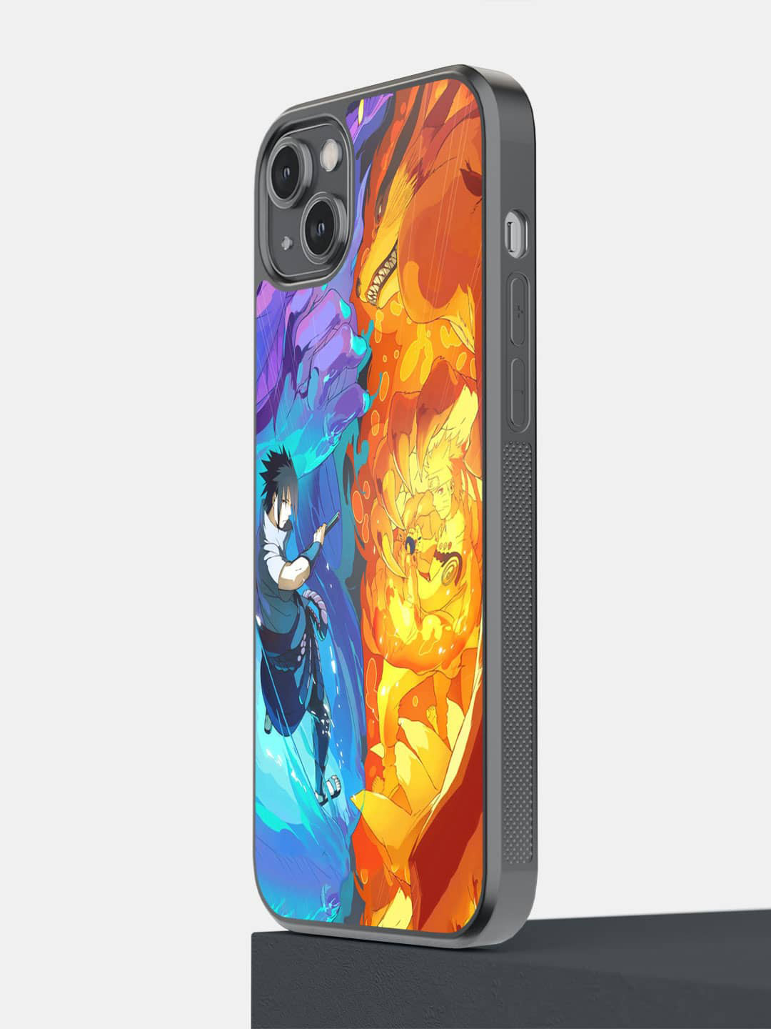 macmerise Susanoo VS Kurama Printed iPhone 14 Plus Bumper Case Cover iPhone 14 Plus Bumpe