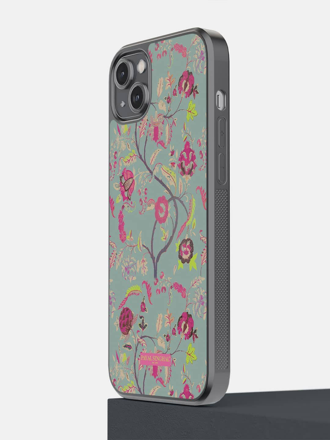 macmerise Floral Printed iPhone 14 Plus Bumper Case Cover
