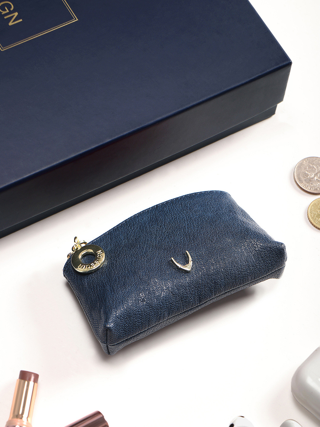 Hidesign Leather Coin Pouch