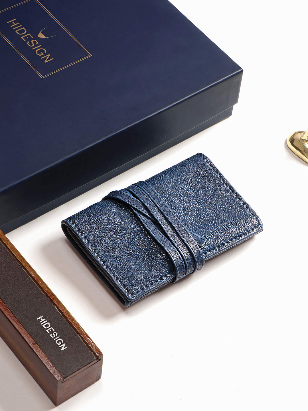 Hidesign Textured Leather Three Fold Wallet