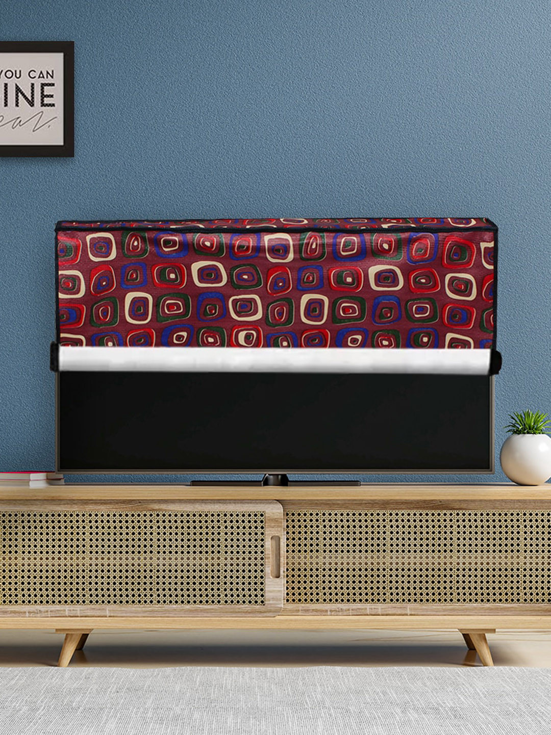 DREAM CARE Transparent & Printed Flap Waterproof LED TV Protector - 40 Inch