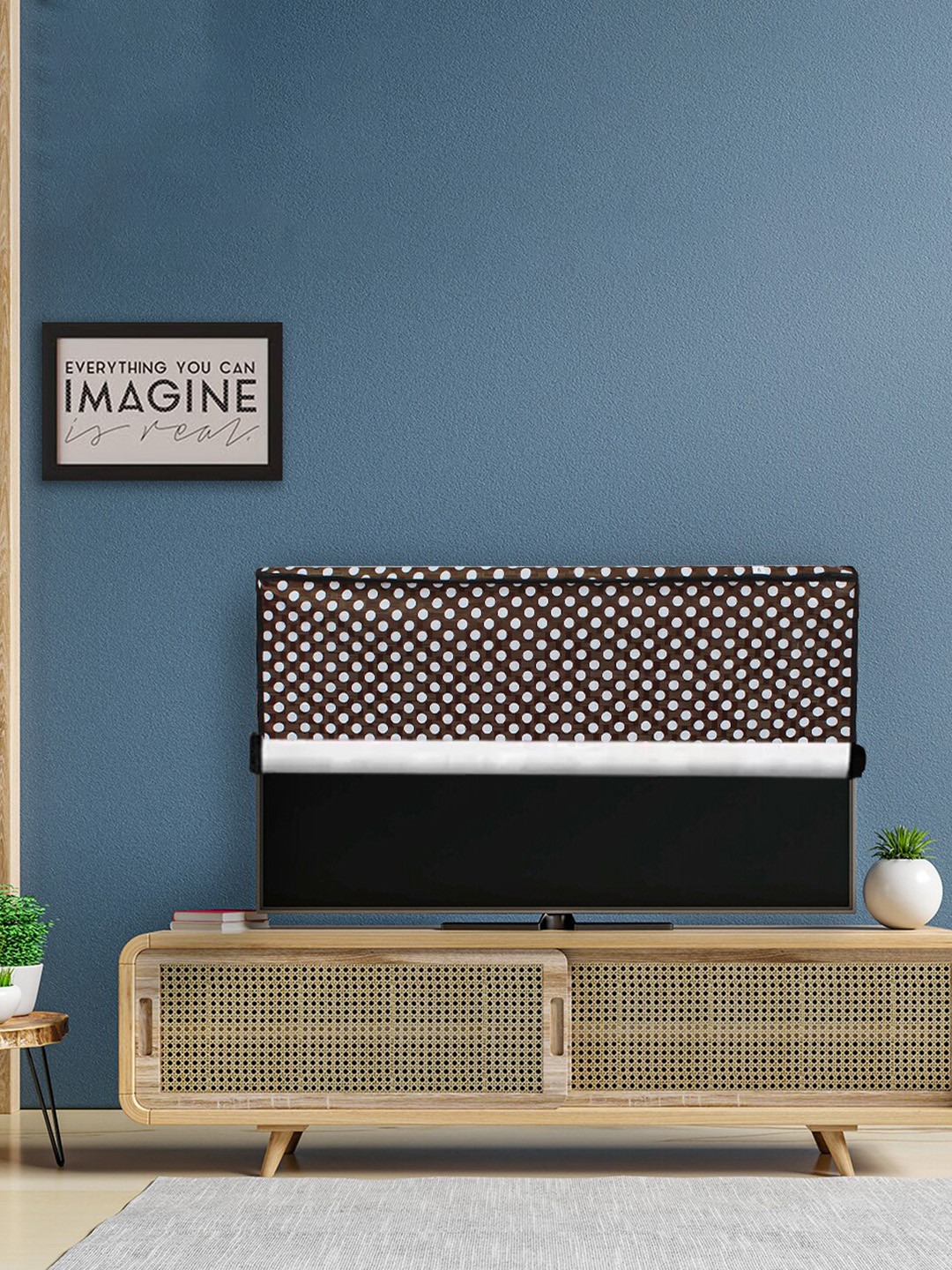 DREAM CARE Transparent & Printed Flap 65 Inch Waterproof LED TV Protector