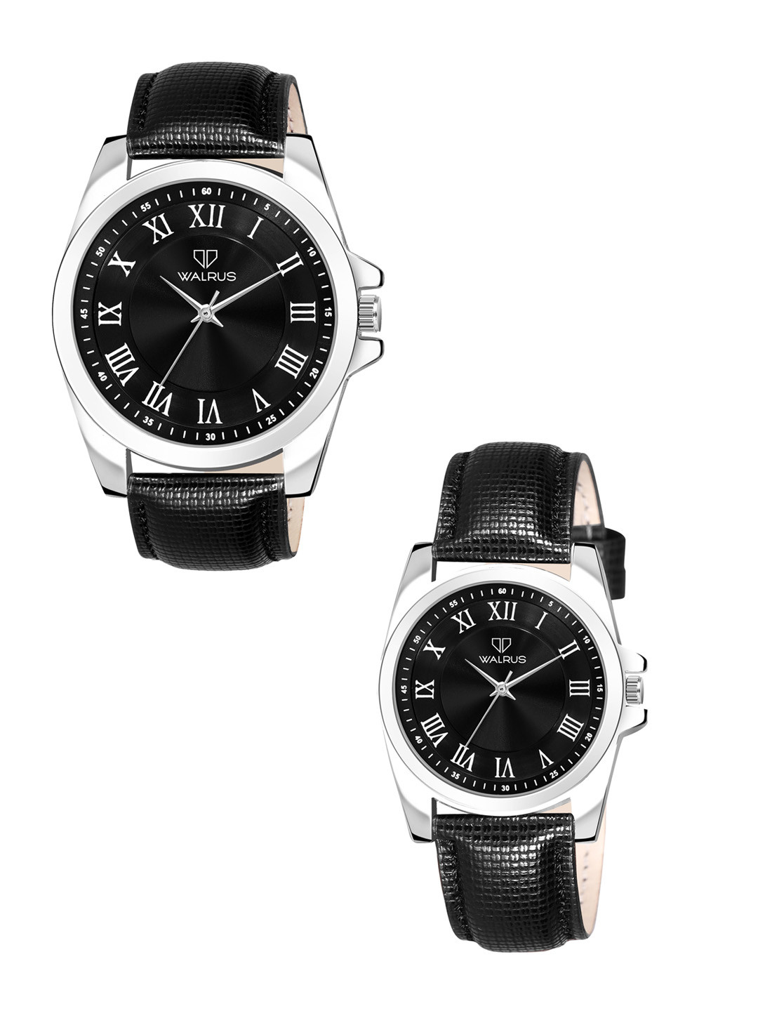 Walrus Unisex Brass Dial & Straps Analogue Watch WWTP-OPUS-V-020207