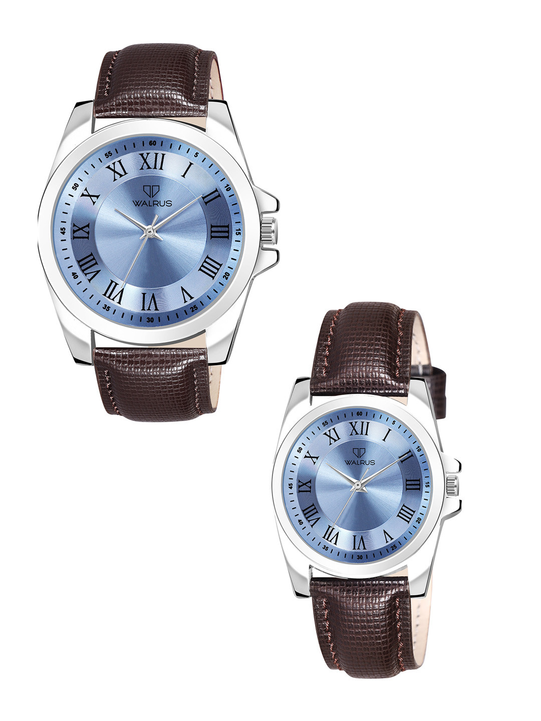 Walrus Unisex Set Of 2 Analogue Watch WWTP-OPUS-V-030907