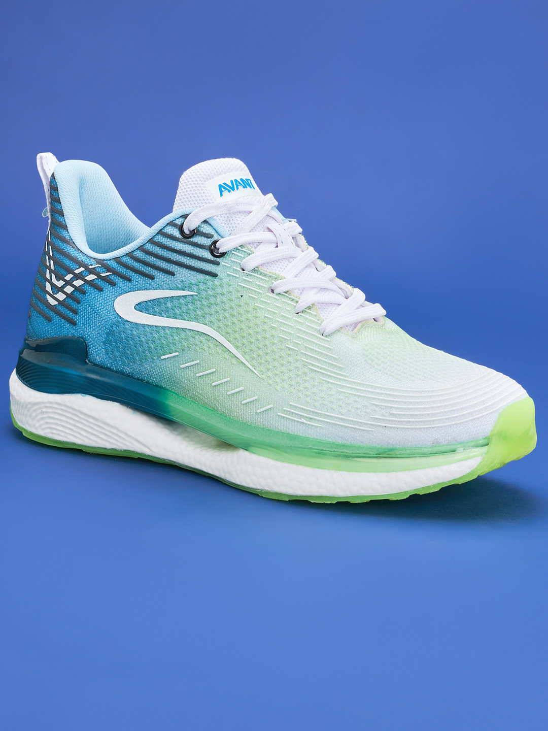 AVANT Men White Bounce Max Walking Running Shoes