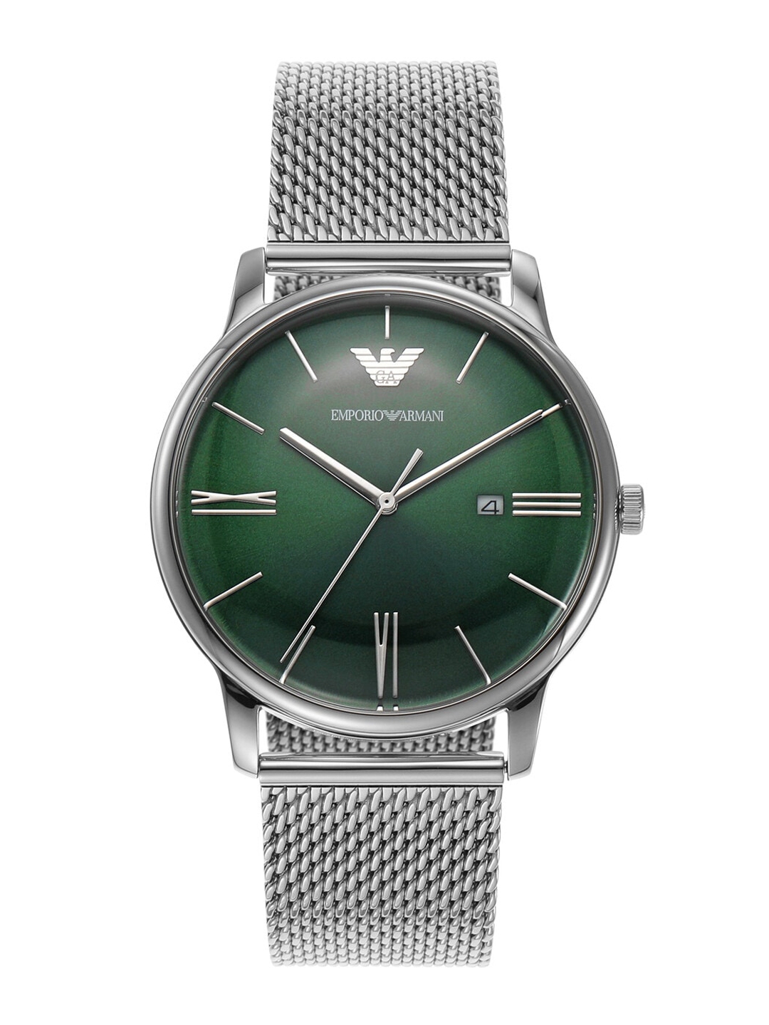 Emporio armani metal watch strap online