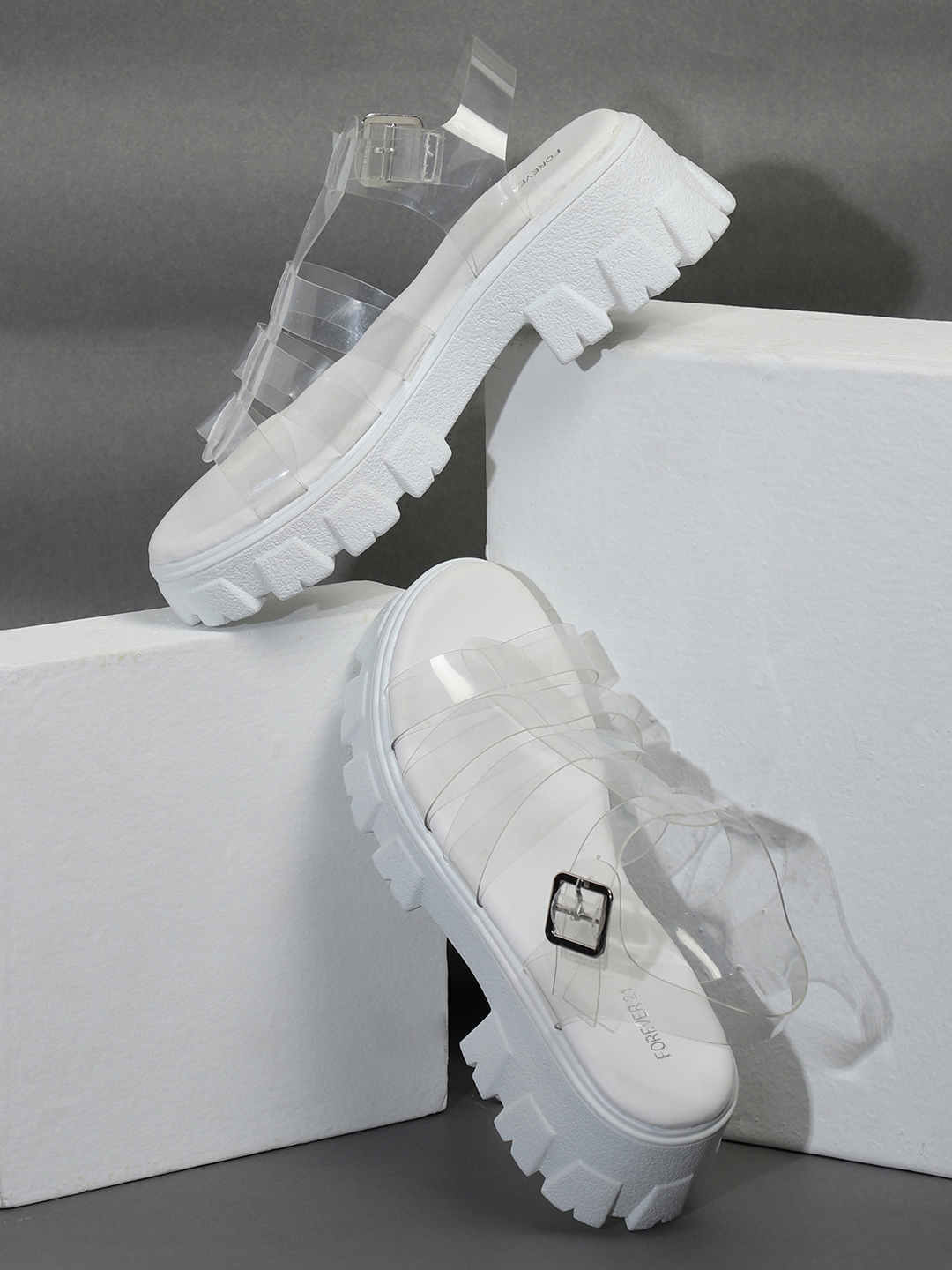 Forever 21 platform sandals top