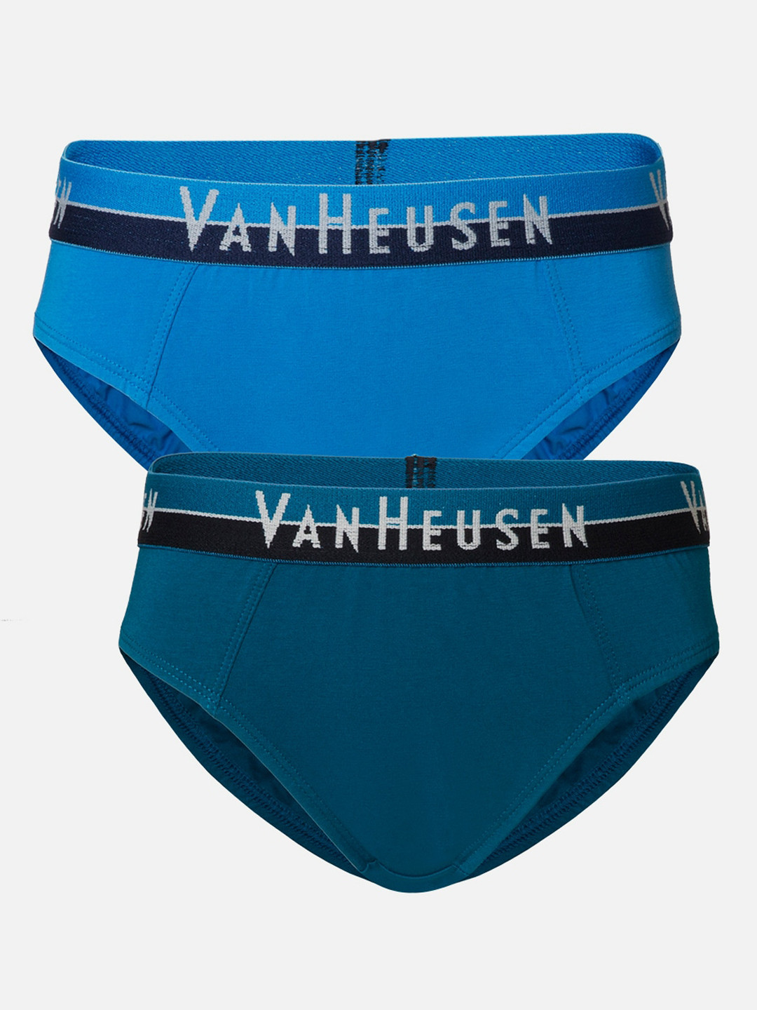 Van Heusen Boys Pack of 2 Solid Anti Bacterial Colour Fresh Briefs