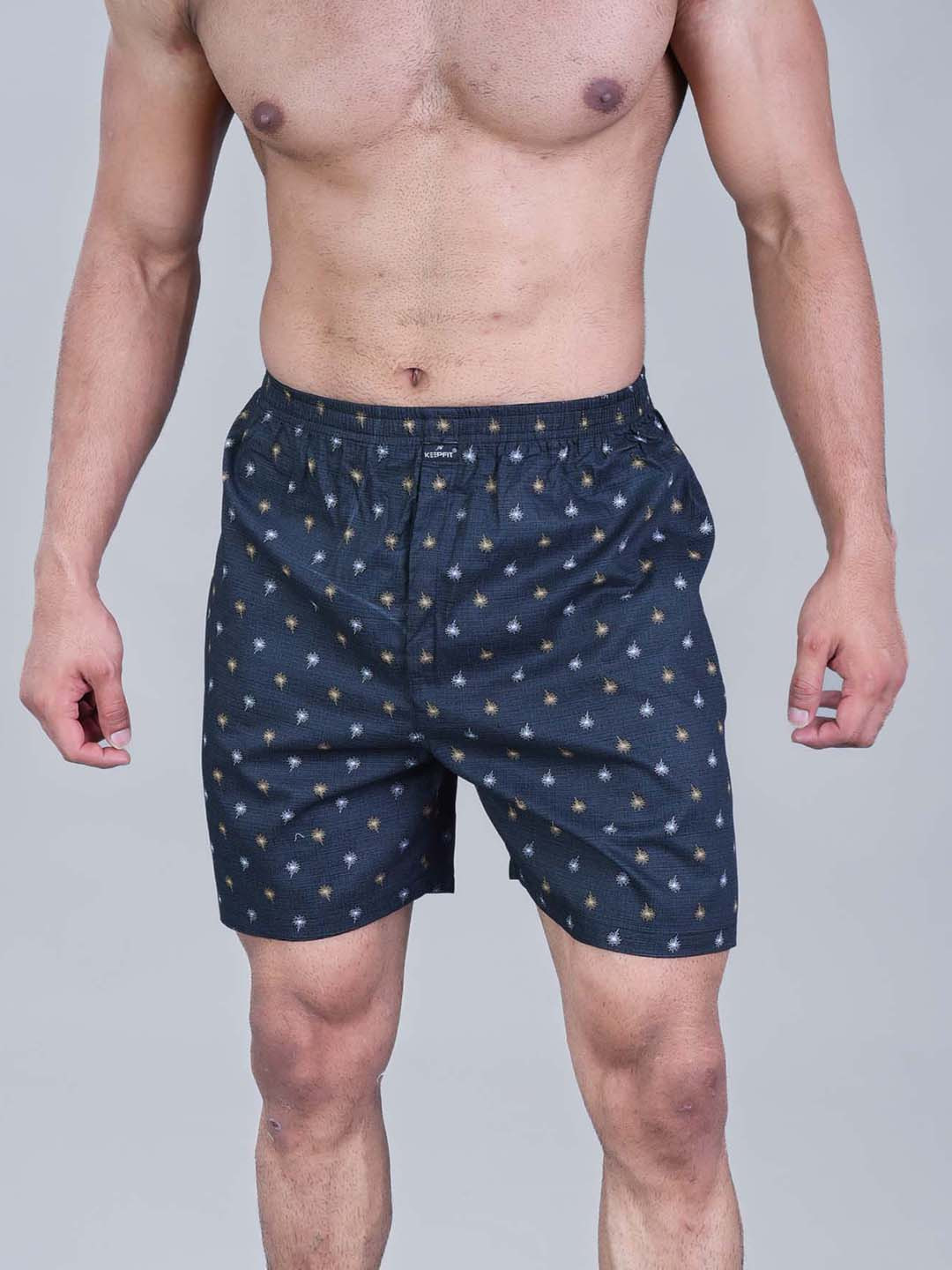 Keepfit Graphic Printed Cotton Breathable Boxers