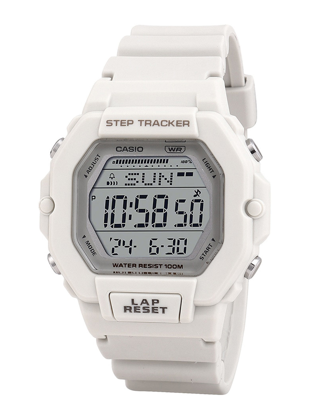 CASIO Unisex Youth Digital  Wrap Around Straps Digital Chronograph Watch D318