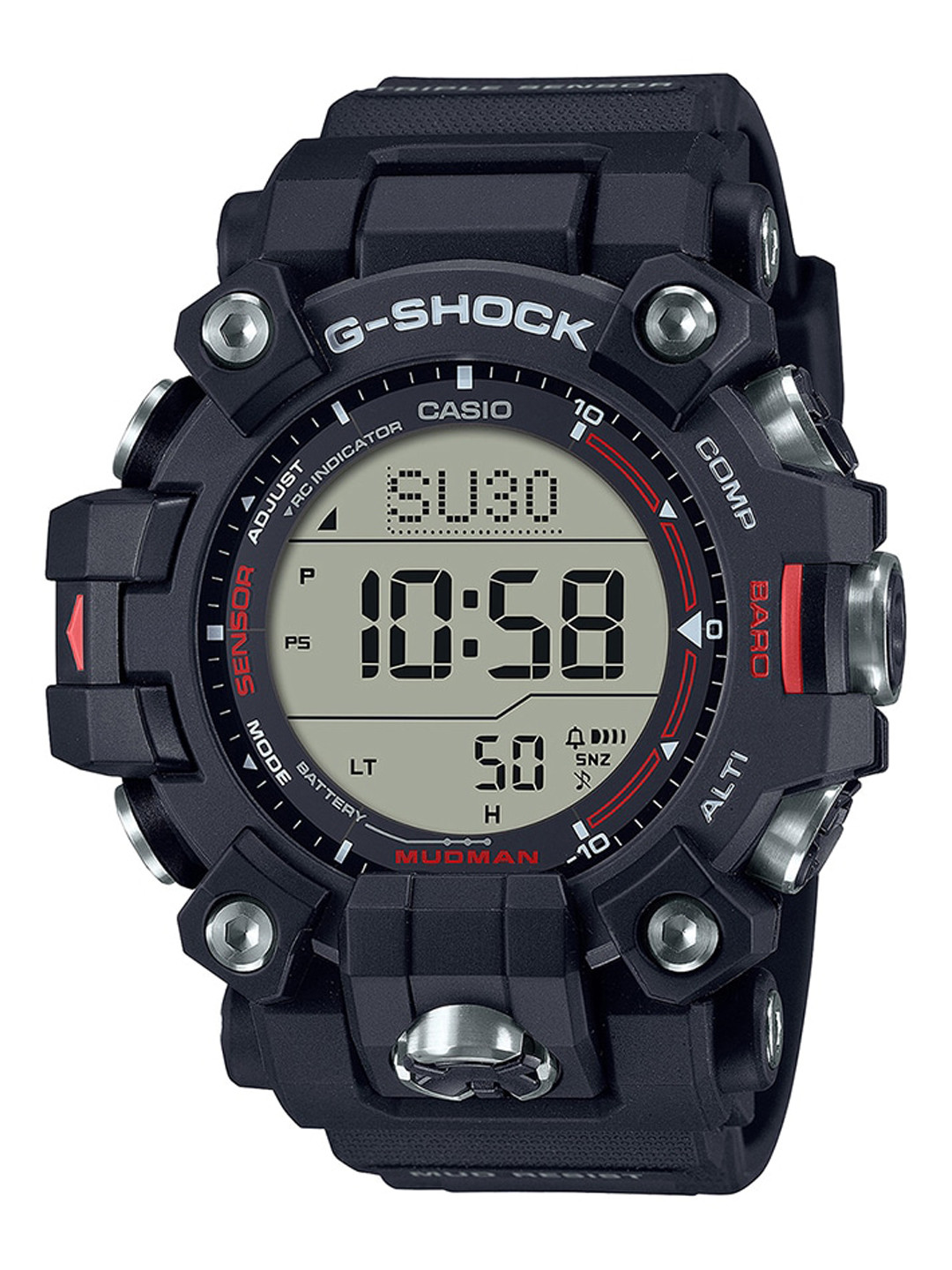 CASIO Men G-Shock GW-9500-1DR Digital Dial Black Resin Strap Watch G1444