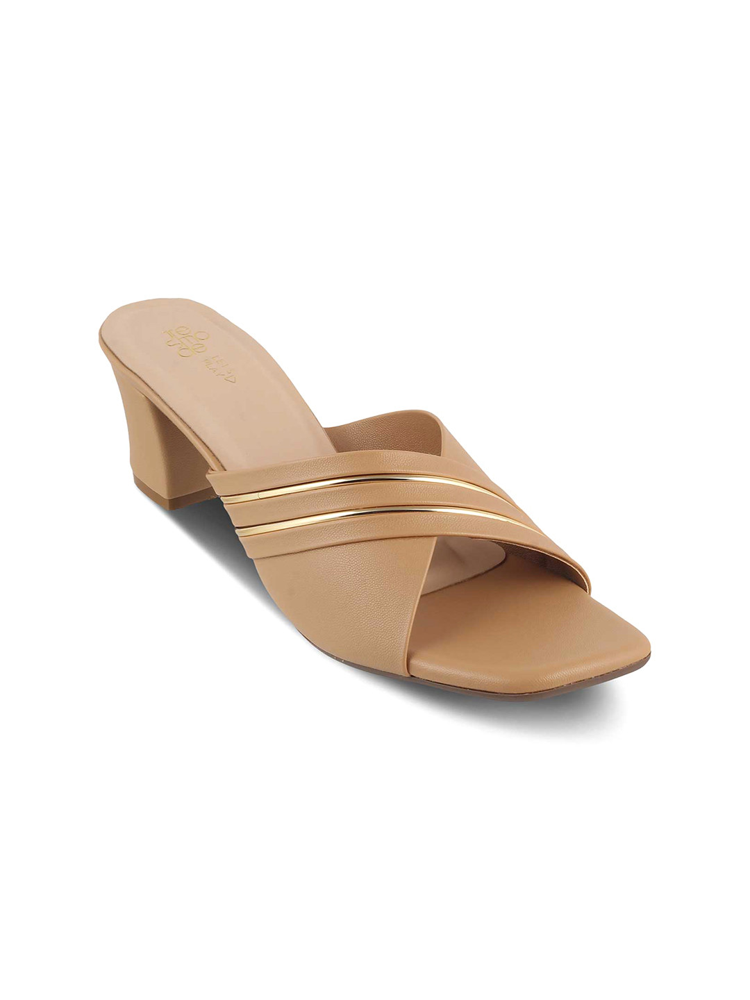 Tresmode Women Open Toe Block Heeled Sandals