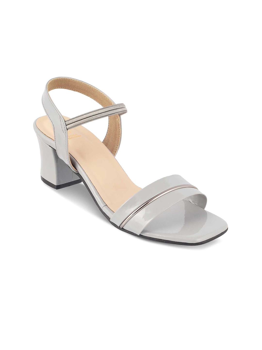 Tresmode RACHEL Open Toe Block Heels With Backstrap