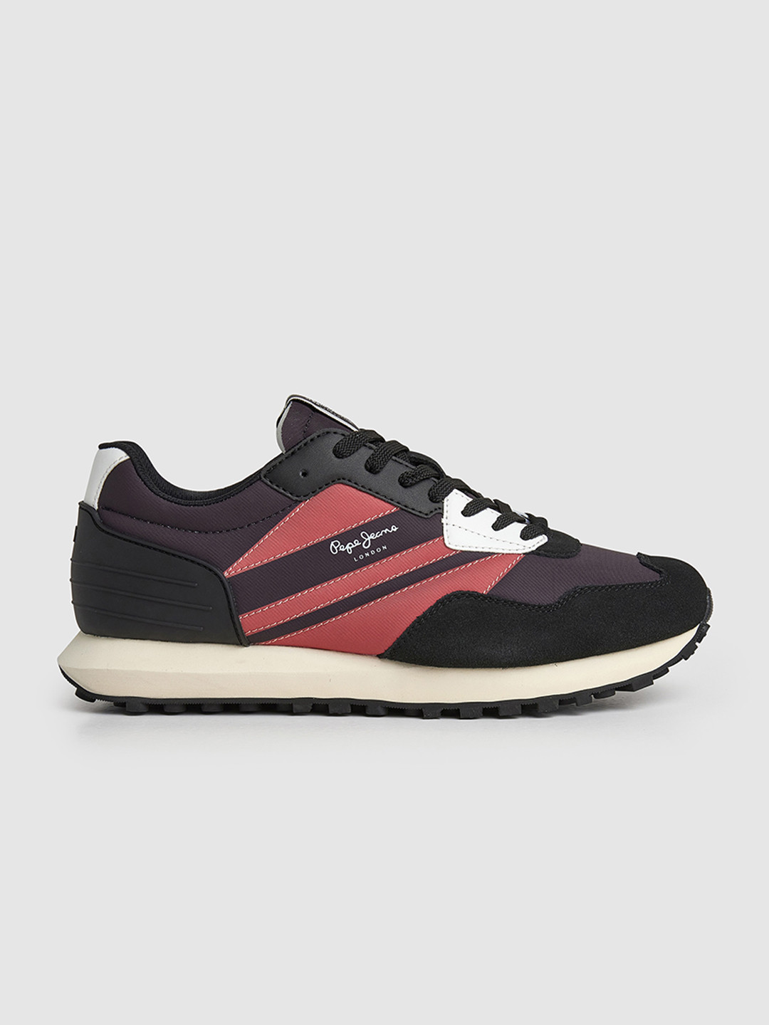 Pepe Jeans Men Foster Plug Colourblocked Sneakers