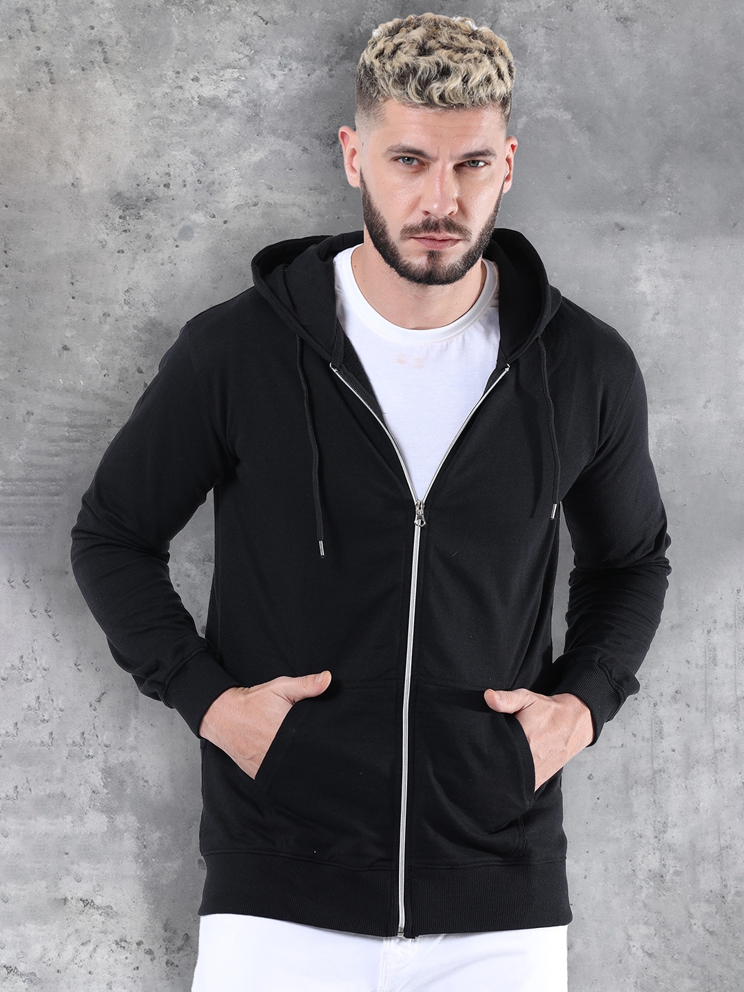 Buy fanideaz Hooded Long Sleeves Front Open Sweatshirt Sweatshirts for Men 25523530 Myntra