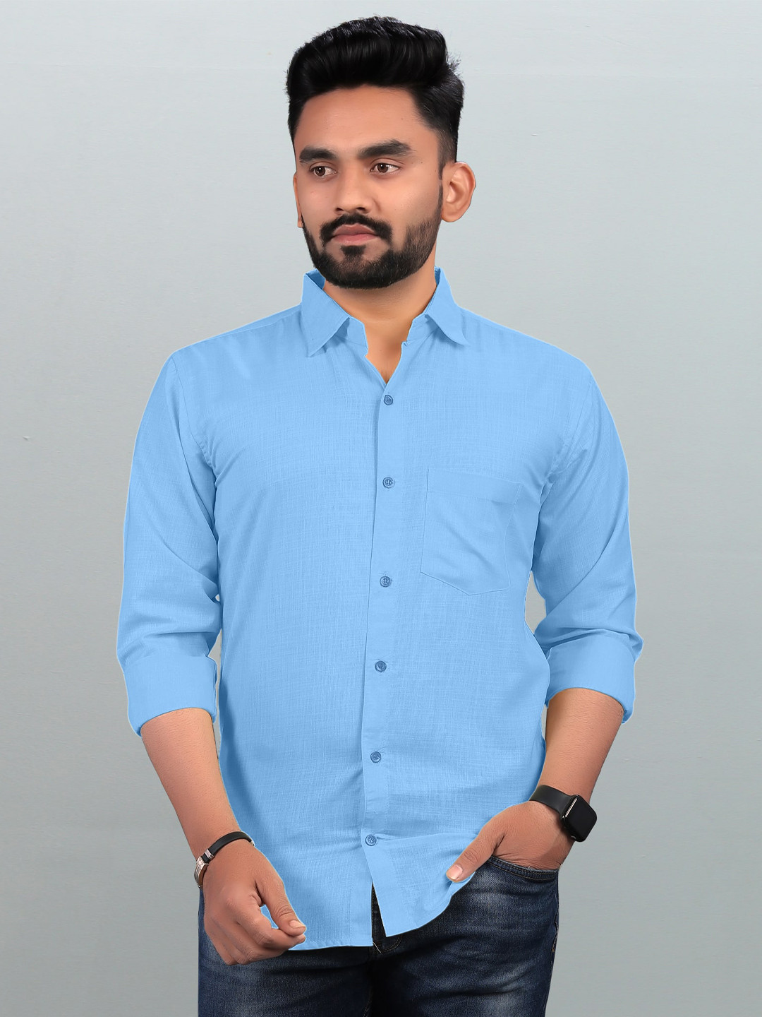 Bought First Premium Organic Cotton Casual Shirt