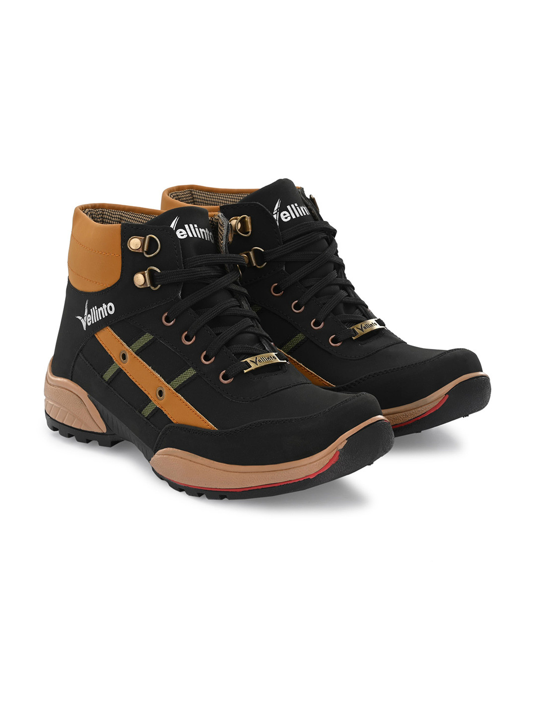 Vellinto Men Thar Mid-Top Regular Boots