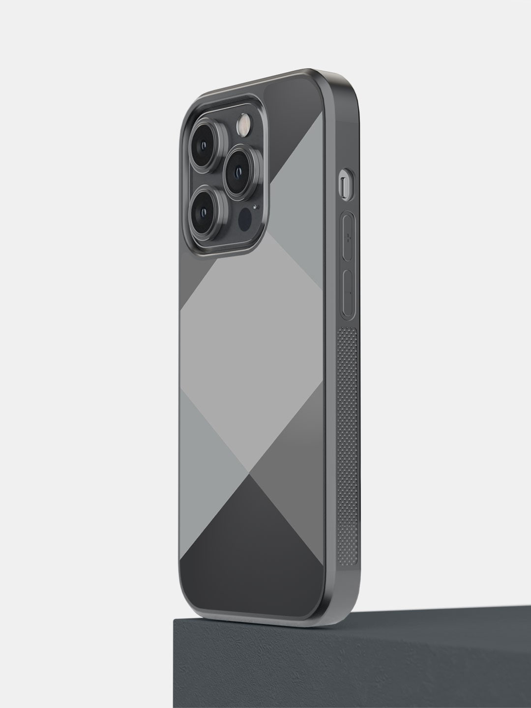 macmerise Printed Criss Cross iPhone 14 Pro Phone Bumper Case Cover