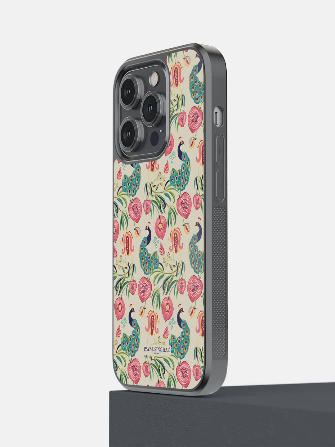 macmerise Floral Printed iPhone 14 Pro Bumper Case Mobile Cover