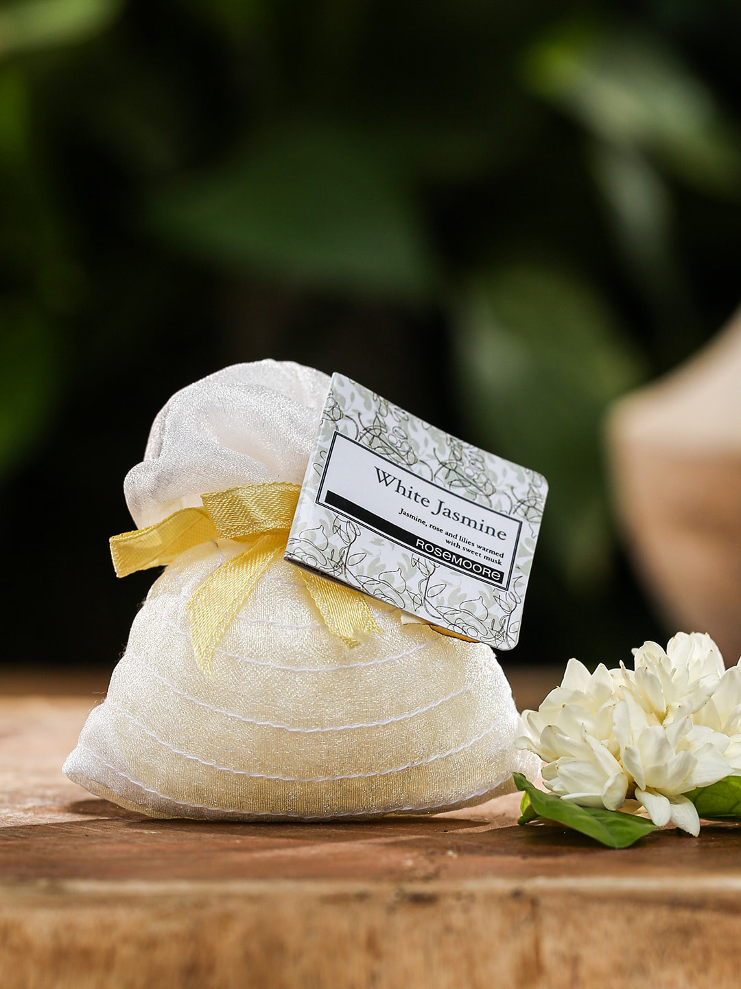 ROSEMOORe White Jasmine Scent Sack - Drawers, Closets, Rooms, Washroom