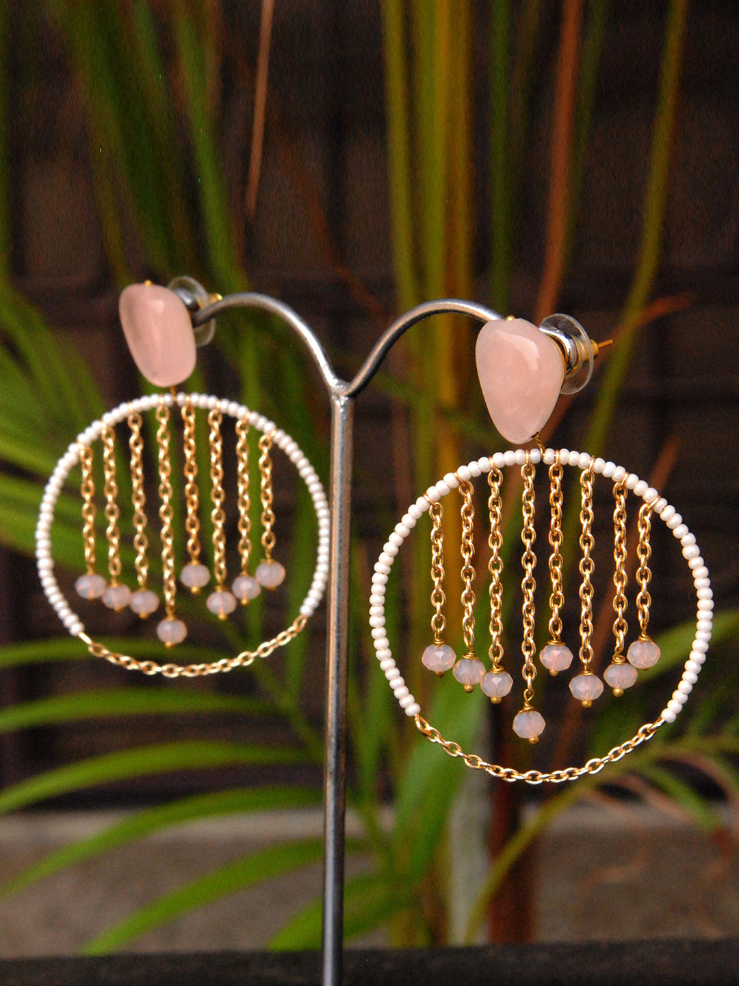 BeAbhika Contemporary Drop Earrings