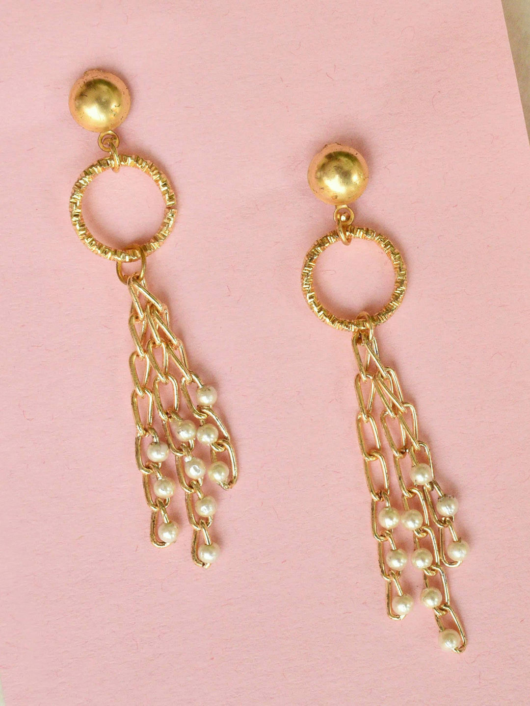 BeAbhika Contemporary Drop Earrings