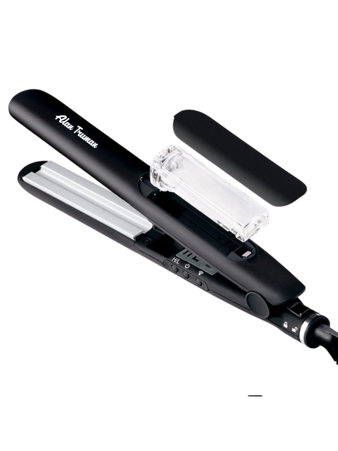 Alan Truman K6 Steamo - Steam Infusion Straightener - Black