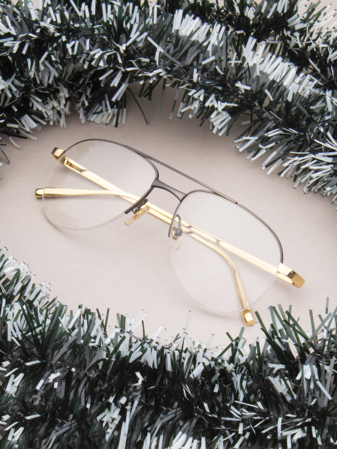 Ted Smith Unisex Half Rim Aviator Frames TS-YORK _SGSD