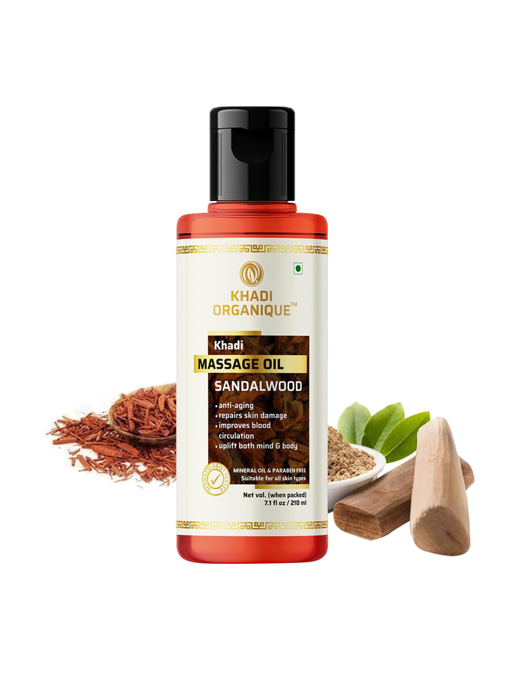 Khadi Organique Khadi Body Massage Oil - 210ml