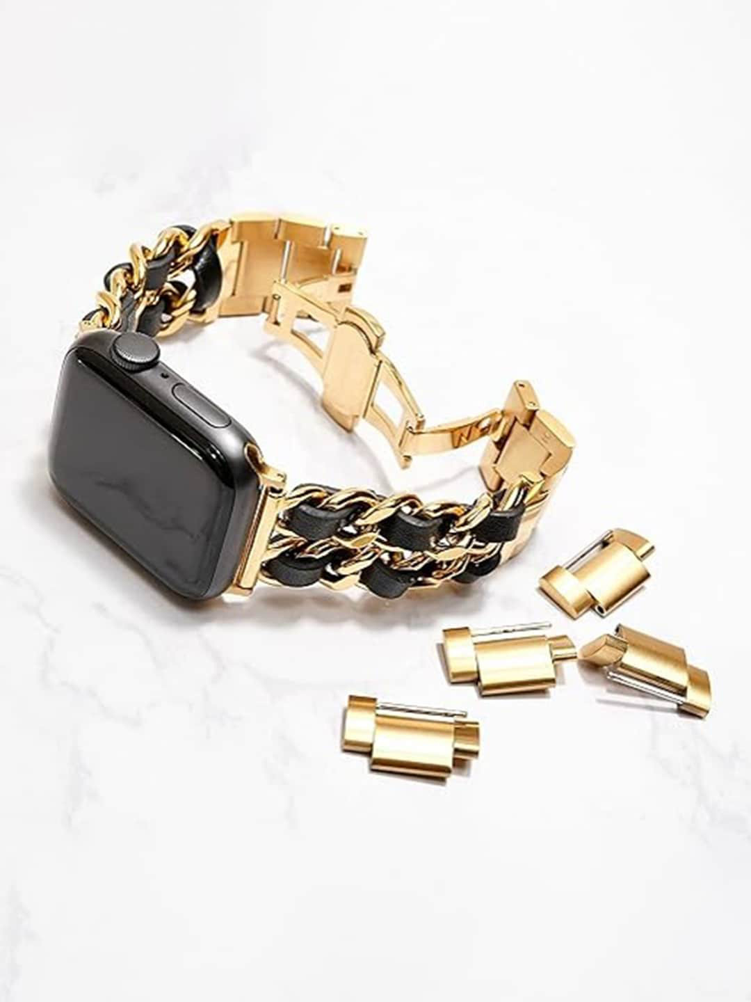 PEEPERLY Women Bracelet Style Stainless Steel Watch Straps