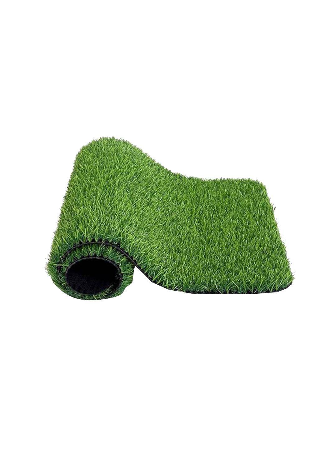 Kuber Industries Green Artificial Grass Rectangular Shaped Carpet
