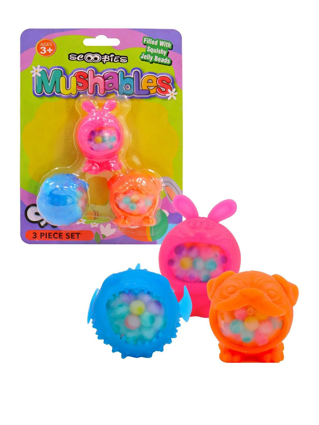 SCOOBIES Kids Set Of 3 Mushables